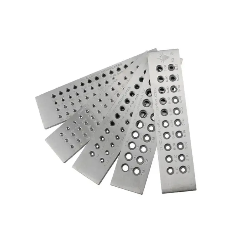 

For Gold Silver Copper Wires Jewelry Tools 3.1-5.0mm Square Hole Aperture Carbide Drawplates