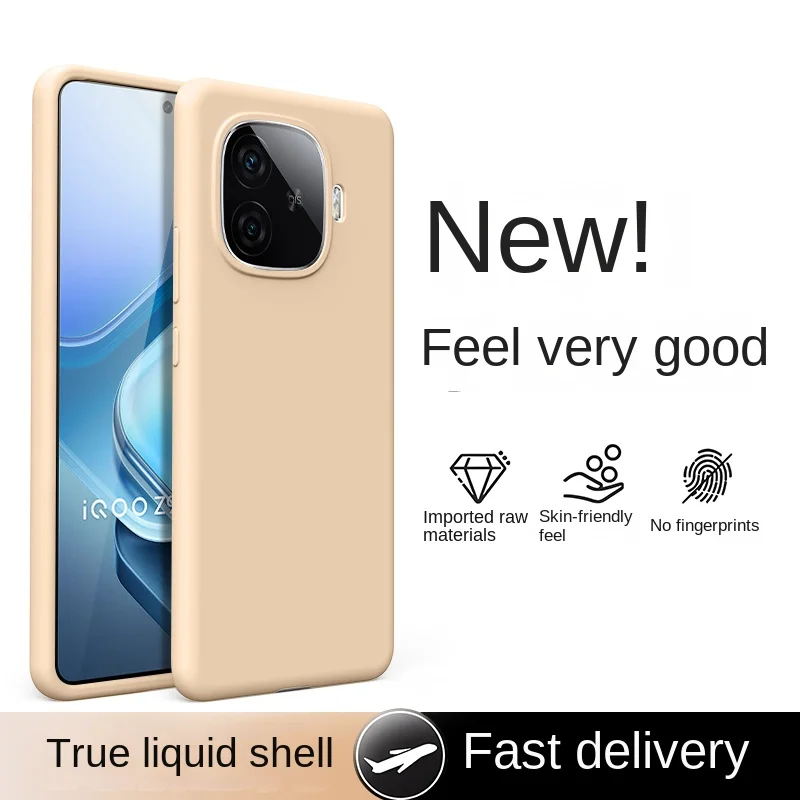Premium Liquid Silicone Shockproof Phone Case - Luxurious Protective Back Cover