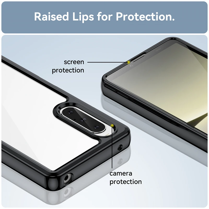 Per Sony Xperia 10 V Custodia Per Sony Xperia 10 V Cover Shell Bumper Coque Capa Para Fundas Cover Posteriore Per Sony Xperia 10 V