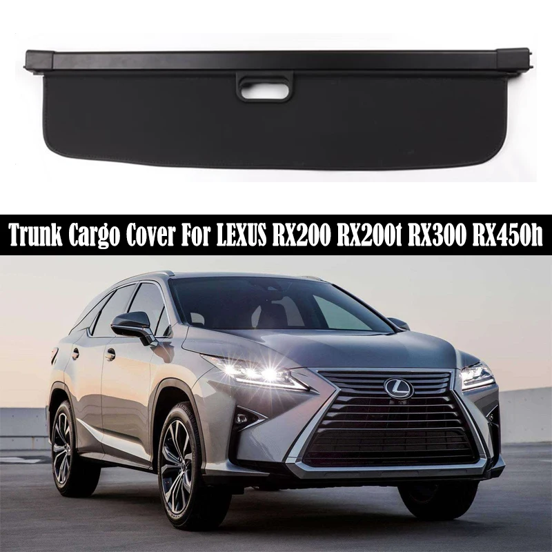 

Багажник автомобиля, грузовой Чехол для LEXUS RX200 RX200t RX300 RX450h 2016-2022, защитный щит, задняя багажная занавеска, разделение конфиденциальности