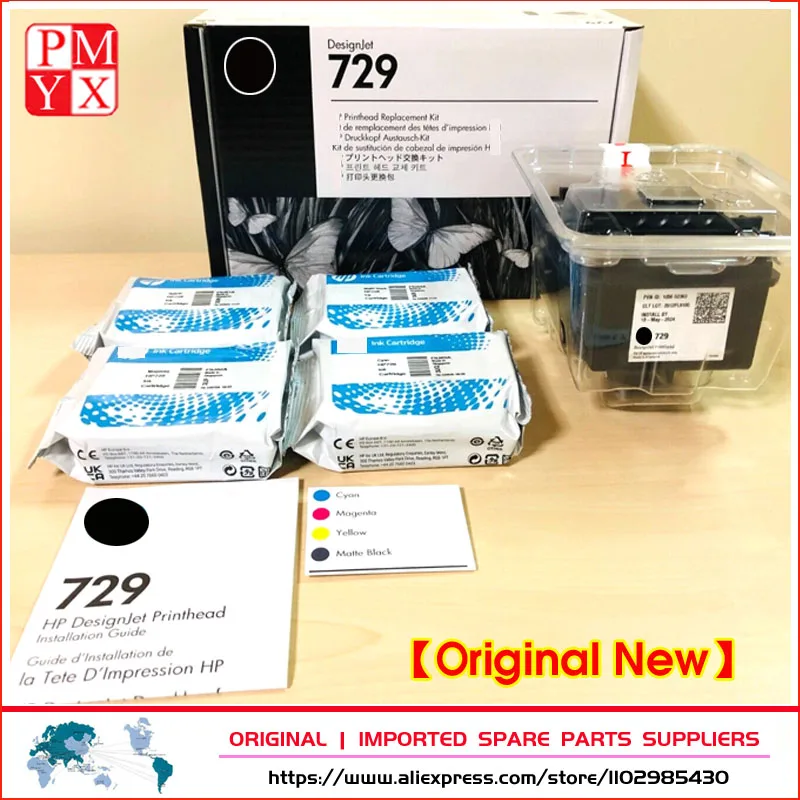 Original New F9J81A For HP DesignJet T830 T730 Plotter For HP729 Printhead  Replacement Kit AliExpress