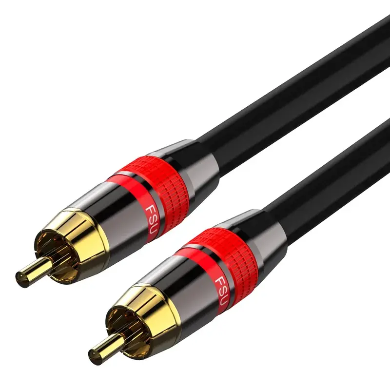 Coaxial Digital Audio RAC Cable SPDIF RCA to RCA Cable Audio Video Male for DVD Projector TV Speaker Amplifier 0.5M 1M 2M 3M 5M - Image 7