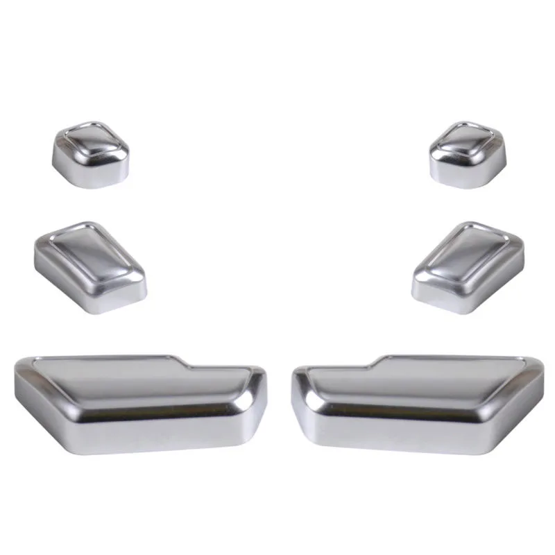 

Silver Button Chrome Switch Door For Mercedes-Benz E Class W212 ABS Seat Adjust Trim 6pcs Set Part Tool Replaces
