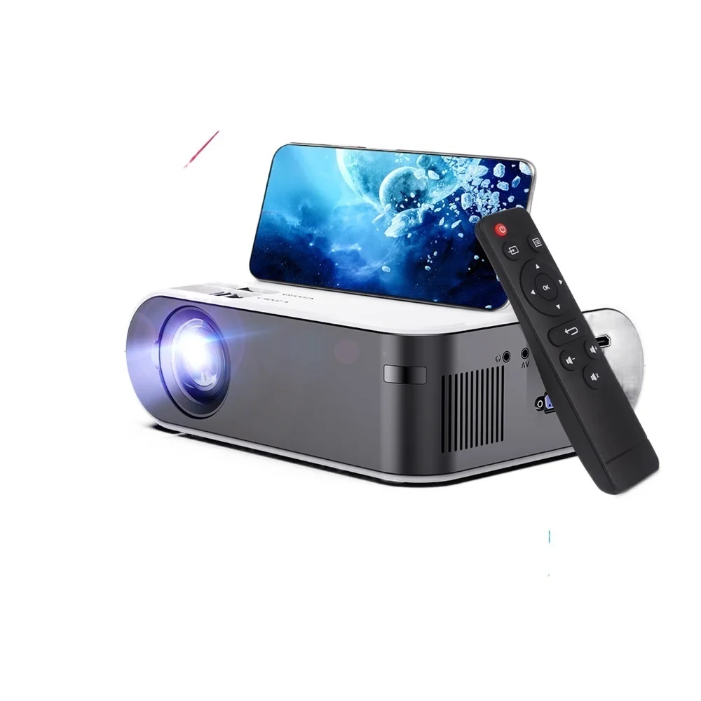 

Новый мини портативный проектор для HD 1080P видео Wi-Fi проектор P62 W10 TD60 смартфон Airplay Maircast проектор для дома