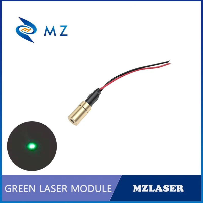 경제적인 미니 소형 그린 도트 레이저 모듈 520nm D6mm 0.5mW 1mW 5mW 3V 실용적인 산업용 등급 목공 부품용