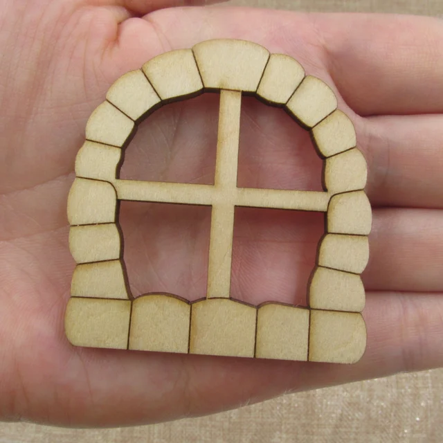 Juego De 10 Figuras De Hada De Madera Para Manualidades Y Decoración, Corte Láser, Hada De Dientes - Jardín De Hadas - Madrina De Hadas - Cuentos De Hadas, 9.7x12.7 Cm