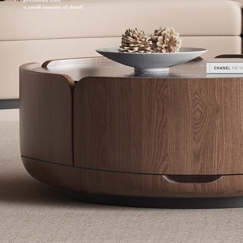 Italian Sofa Table Modern Minimalist Living Room Creative Rock Round Sofa Table Room Center Tavolino Da Divano Home Furniture
