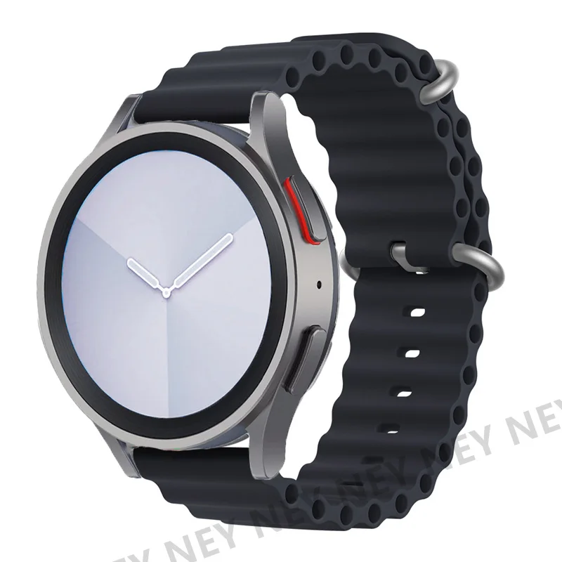 Ocean Bands Silicone Watch Strap - Universal Fit, 22mm/20mm