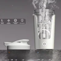 Shaker électrique pour protéines, bouteille, tasse de mélange, tasse à agitation automatique, tasse à café et lait, mélangeur Portable, bouilloire de sport et de Fitness 35 3