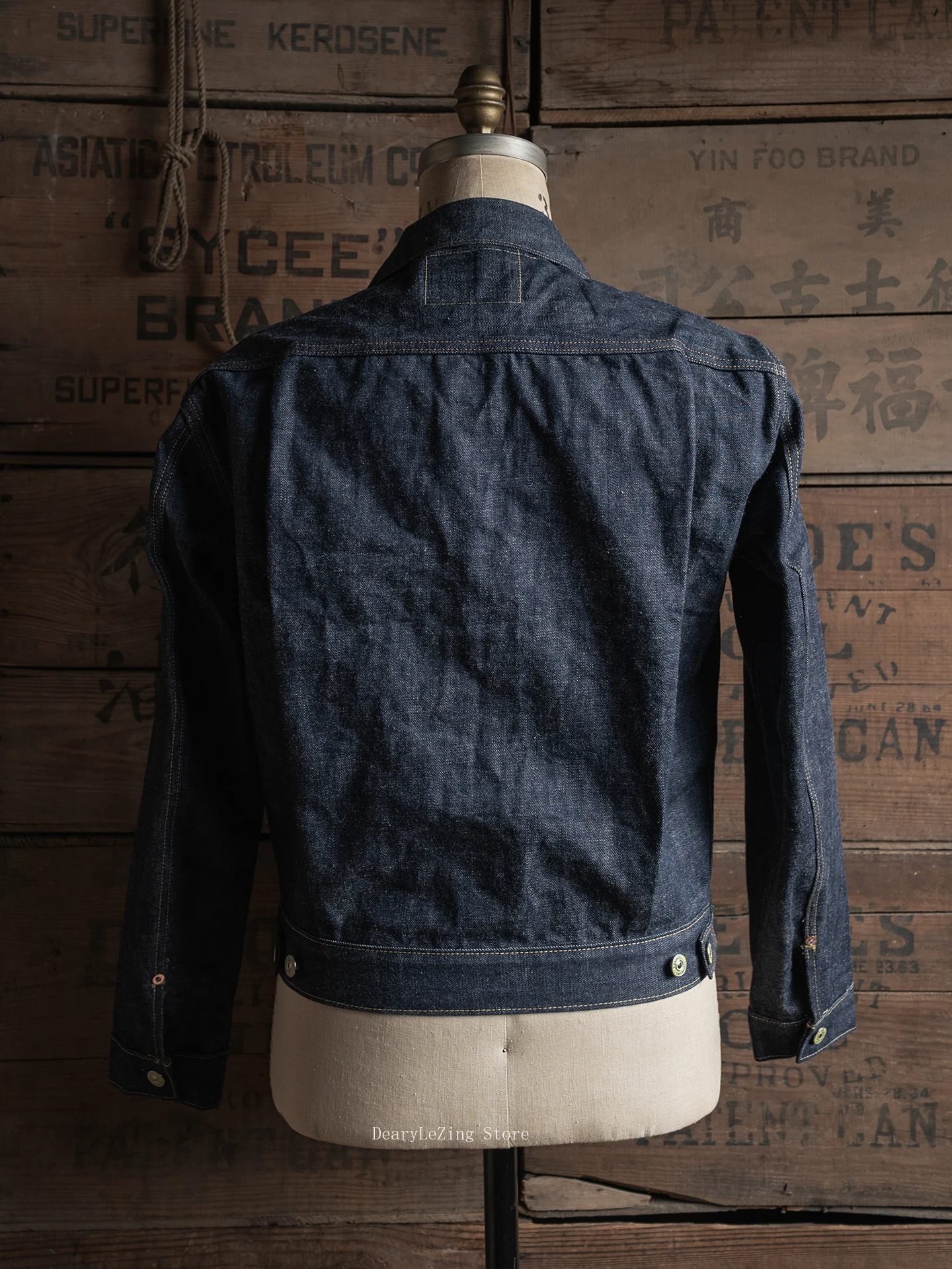 Rugged Bronson Lot 58807XX Type 2 Raw Selvedge Denim Jacket