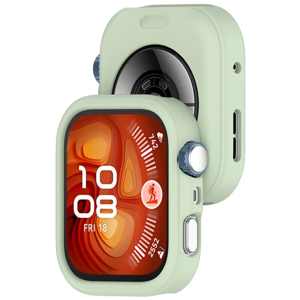 Durable Silicone Protective Case for Smartwatch with Screen Protector
