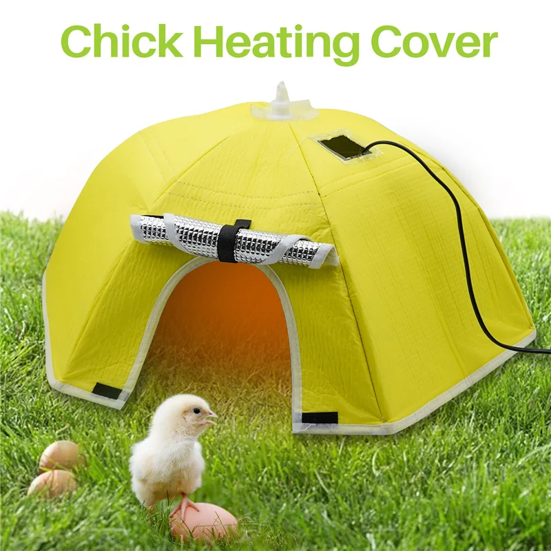 Chicken Coop Heater Chick Brooder Electric Poultry Heating Plate Chick Bird Hatchling Incubator Breeding Equipment 1Pc