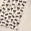 1 piece of 5D translucent yarn bow nail stickers light luxury ribbon black and white bow pearl nail art decoration stickers 5
