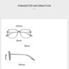 Anti Blue Rays Square Myopia Spectacles Women Men TR90 Student Oversized Prescription Glasses With Cylinder 0 -0.5 -0.75 To -6.0 2
