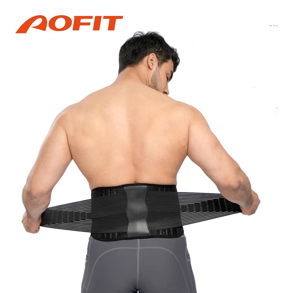 

AOFIT Sport Back Support Belt Orthopedic Corset for Men Women Lumbar Brace Protector Spine Decompression Waist Trainer