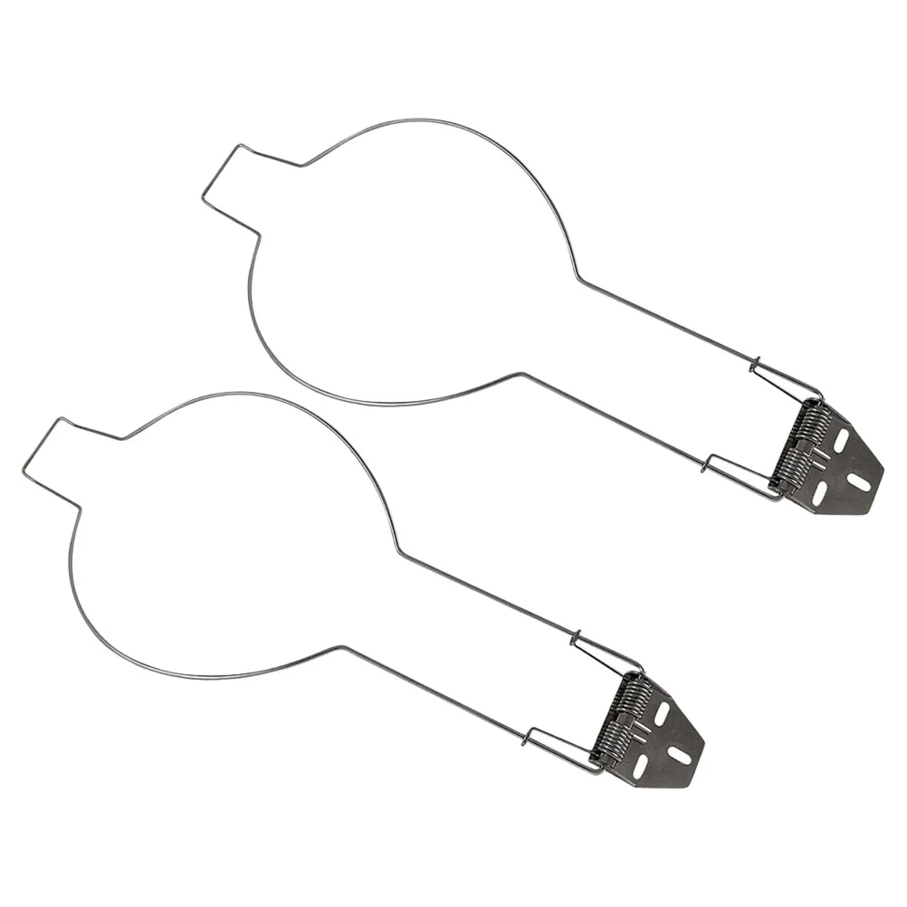 

2 Pcs Car Hat Holder Baby Cowboy Men's Hanger for Truck Western Accessories Trucks Mini Rack Steel Child Hard