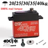 Waterproof 20kg 25kg 30kg 35kg 40kg Digital Servo Large Torque Motor Metal Gear Baja 1/8 Scale RC Crawler Car Helicop Accessori 1