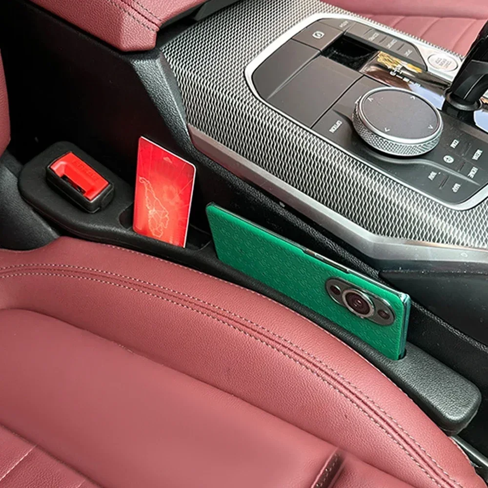 Car Seat Gap Filler 1 Pair Car Seat Gap Filler Side Seam Plug Strip Leak-proof Filling Strip Car Seat Gap Interior Universal Decoration Supplies