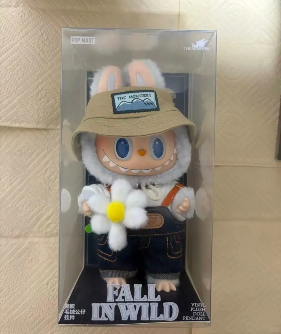 Genuine POP MART The Monsters Labubu Fall in Wild Flip with Me Let