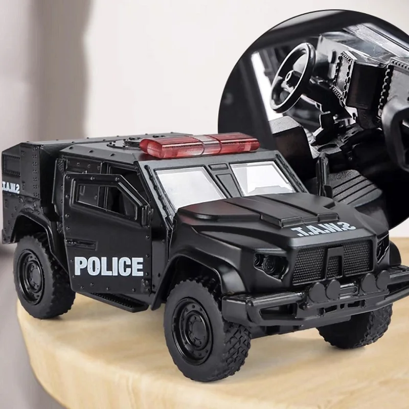 American JLTV Light Armored Vehicle Metal Car Simulation
