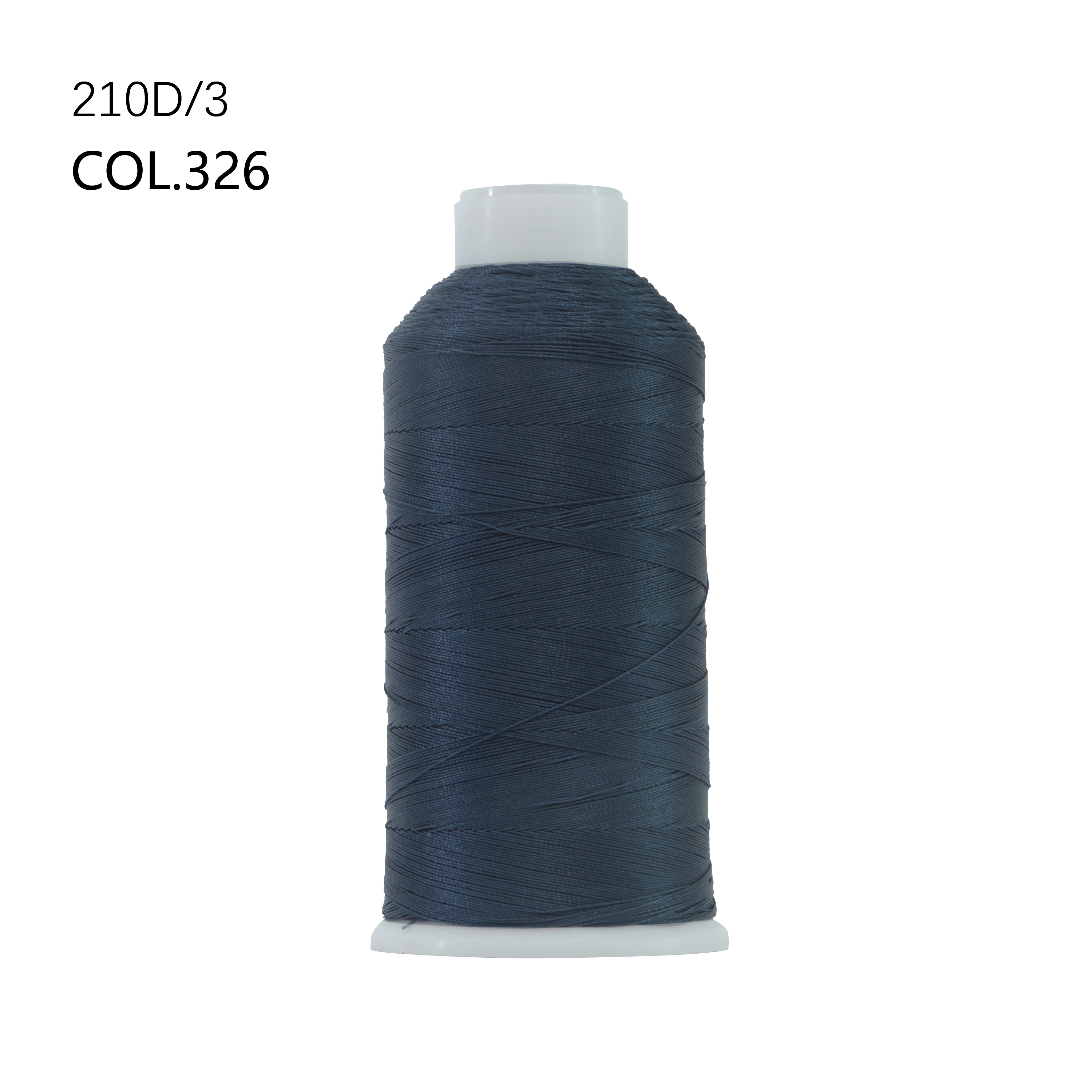 Heavy Duty Nylon Bonded Thread for Leather, Upholstery, Shoes, and Canvas Sewing - 1500 Meters, 0.3MM Thickness