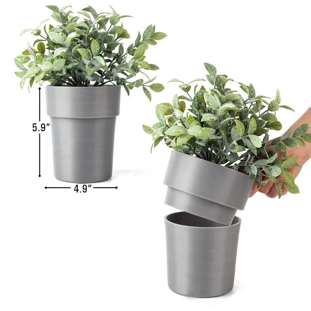 Hidden Safe Plastic Flower Pot Money Storage Box Surprise Separable Security Container Stash Safe Box Stash Jars Piggy Bank 3