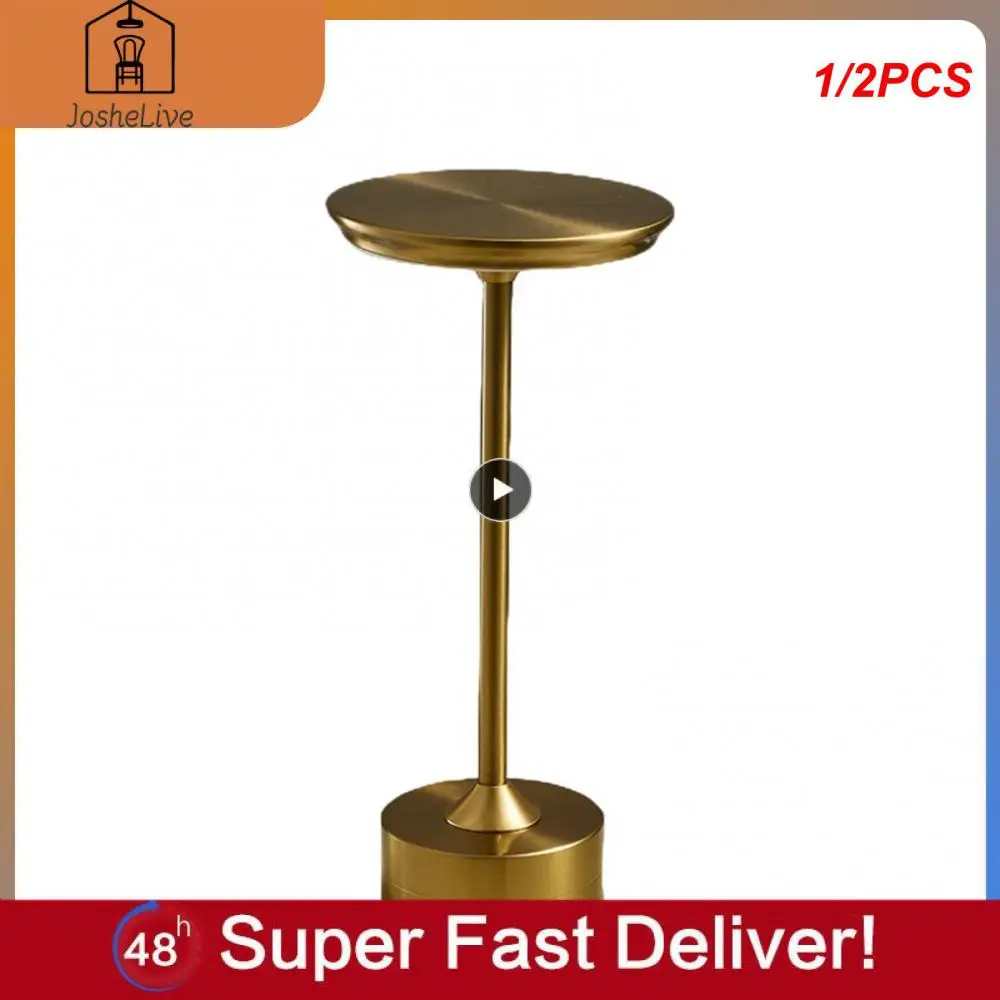 

1/2PCS Rechargeable Table Lamp LED Touch Sensor Desktop Night Light Wireless Reading Lamp for Restaurant Hotel Bar Bedroom