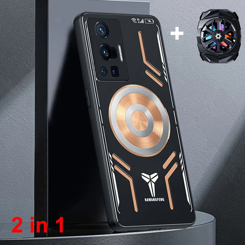 vivo x70pro＋ 12GB 512GB ケース フィルム付き CN版 X70 Case For Vivo X70 Pro + Copper Aluminum Heat Dissipation