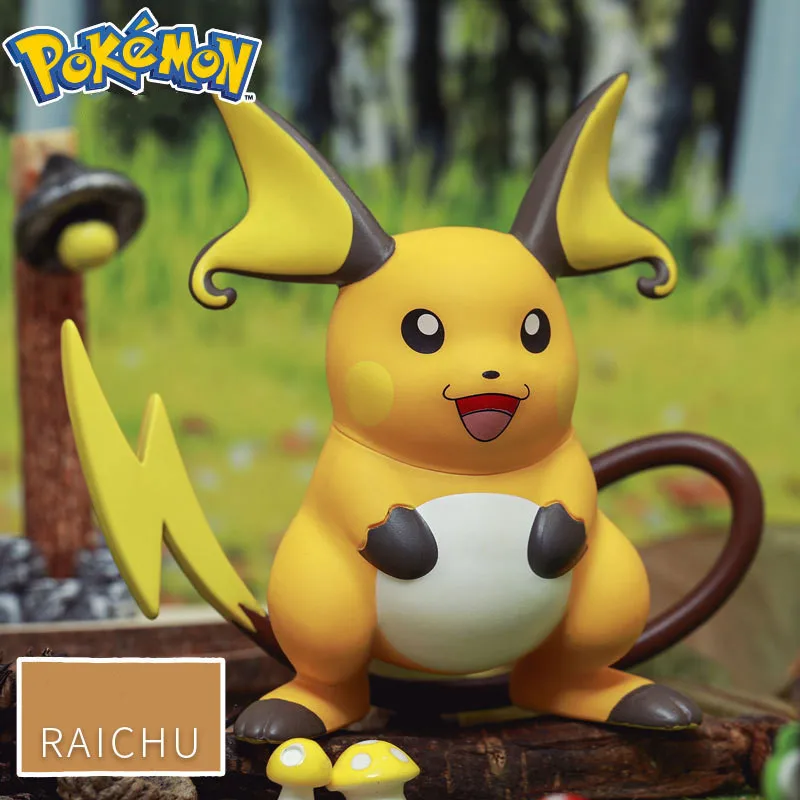 Pokemon Pikachu Action Figures Pichu Alola Raichu Togedemaru Cute Anime  Model Mimikyu Ornament Toys For Kids Surprise Gifts - Fantasy Figurines -  AliExpress