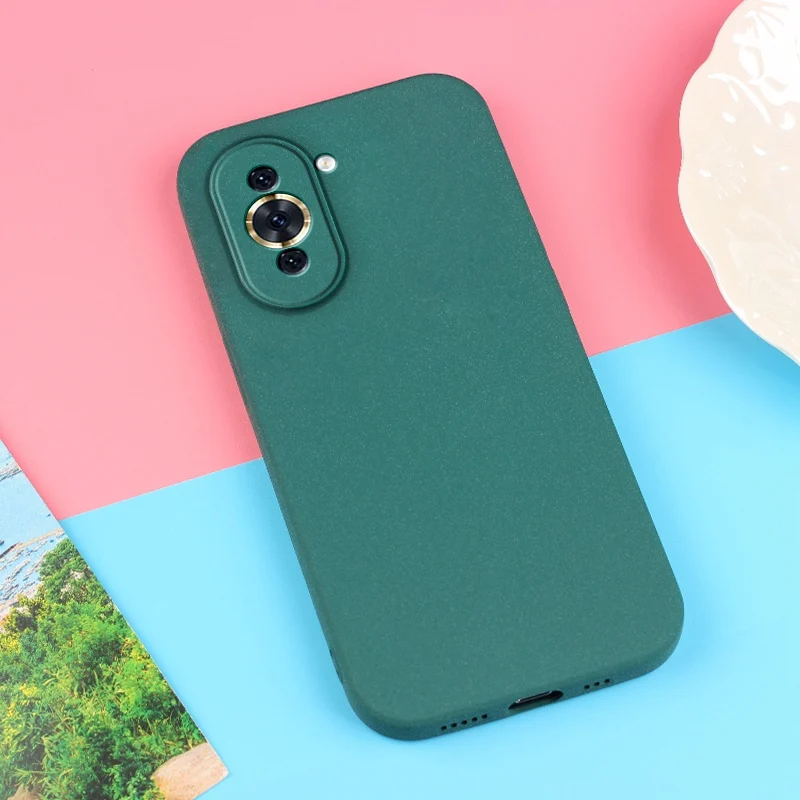 Premium Sand Matte Shockproof Silicone Protective Case – Soft Full Coverage Phone Shell