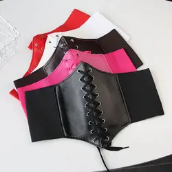 Slimming Body Dress Skirt Decorations High Waist Wide Waist Belt Shaping Girdle Belt Cummerbunds Female Waistband