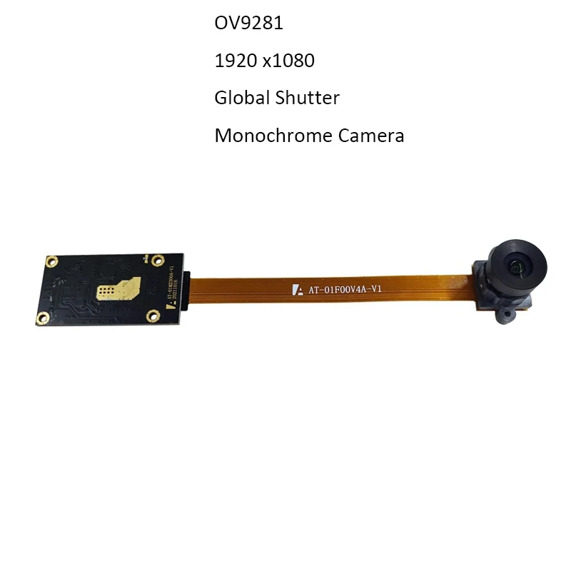 

1MP 720P 120/240FPS Global Shutter Monochrome Camera Module OV9281 USB Webcam ,High Frame Rate Action Capture