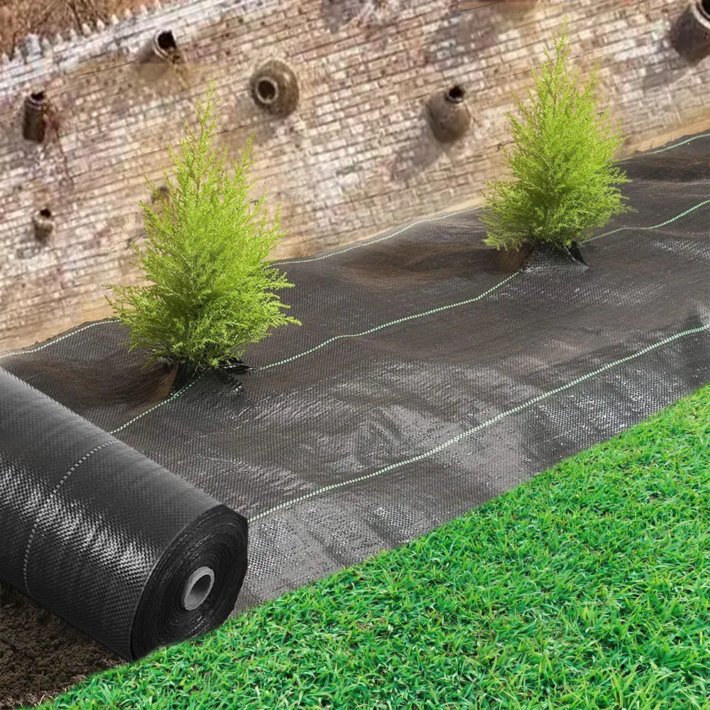 Green Jem - Tessuto per Il Controllo delle Erbacce, Colore: Nero