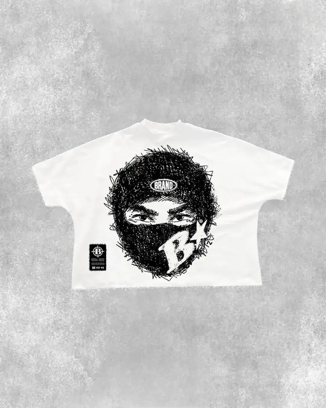 thumbnail image 1 of Camisetas con estampado de araña gótica estilo hip hop con letras retro gráficas estilo Harajuku para parejas, holgadas, de algodón, de manga corta, a la moda, ropa de calle, 1 of 5