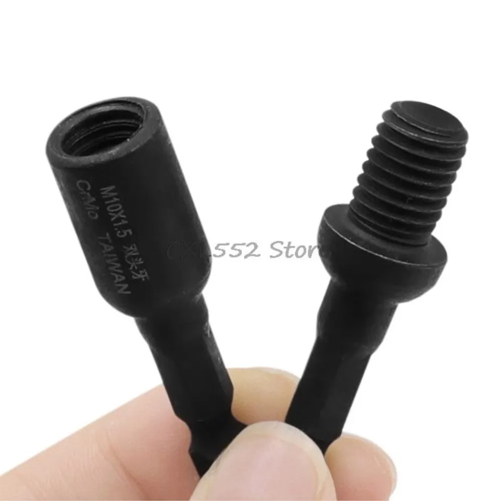 1Pc 6.35mm Shank Diameter Internal And External Screw Sleeves Double Head Screwdriver Embedded Lock Nut Self Tapping Sleeve