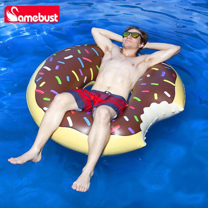 Inflatable Swimming Ring Child Adult Swim Ring Tube Toy Pool Water Park Equipment