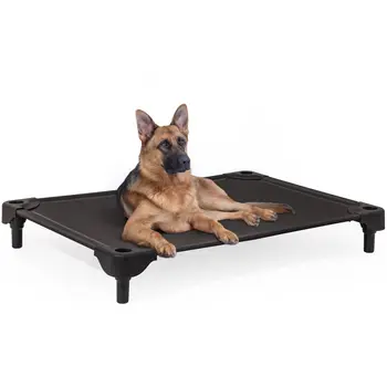 Mewoofun Outdoor Elevated Dog Bed For Large Dogs Indoor Outdoor Pet Hammock Bed With Frame With.jpg