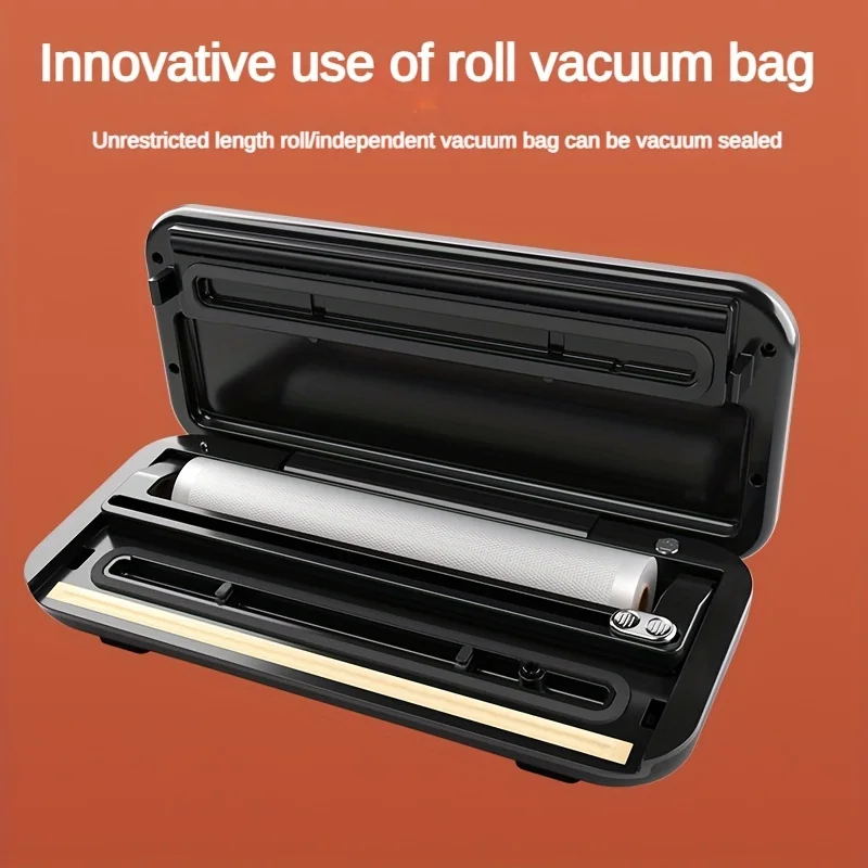 Household Automatic Vacuum Sealing Machine Kitchen Packaging Preservation New Suction Vacuum Bags for Airtight Food Storage 5