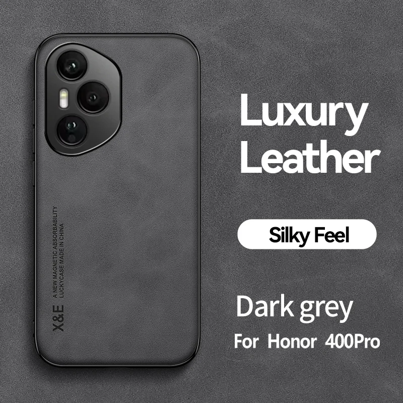 Luxury Retro PU Leather Shockproof Phone Case with Soft Silicone+PC Construction
