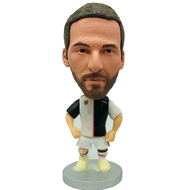 chucky dolls Soccerwe PVC 6.5cm Height Soccer Star Figures 21# Higuain Dolls 2020 russian dolls