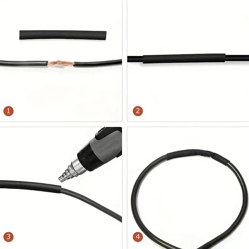 Heat Shrink Tube 127Pcs Assortment Kit Electrical Connection Electrical Wire Wrap Cable Waterproof Shrinkage 2:1 heat shrink tube