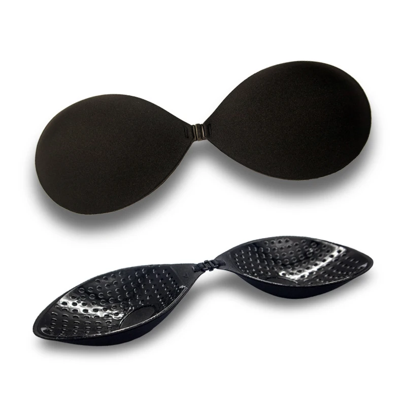 Round Cup Women's Chest Patch Front Button Small Chest Gathering Invisible Bra Strap Wedding Patch