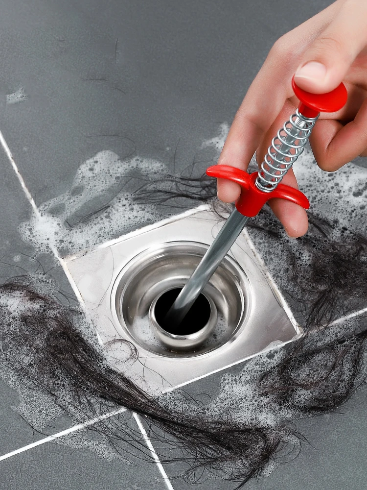 Sewer Pipe Unblocker Drain Clean Snake Spring Pipe Dredging Tool