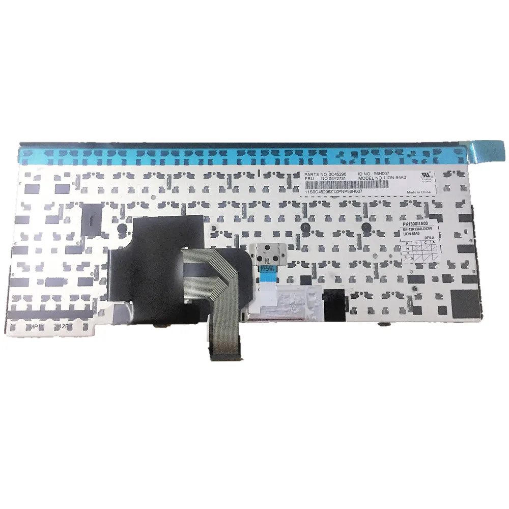 Teclado ar e Eua para Lenovo Novo Árabe sem Bump Thinkpad T440 T440p T450 T431 E431 L440 04y2731 - Imagem 2