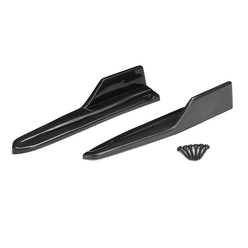 

2X разветвители для заднего бампера, диффузор для губ, фартуки, боковая защита для Toyota Camry SE XSE 2018 2019