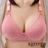 Xgnvpy Plus Size Bras Push Up Underwear Seamless Wireless Soft Large Brassiere 100 B C Sexy Gathered Bralette Female 1