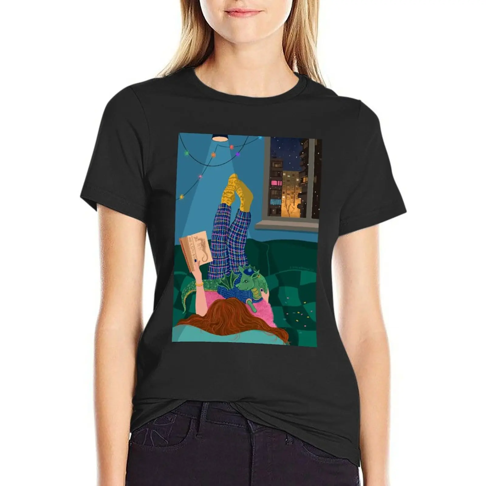 Dreaming of you T-Shirt blacks aesthetic clothes plus size tops customs t-shirt dress for Women sexy
