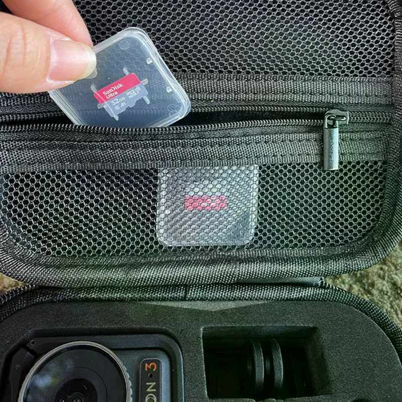 Mini borsa da viaggio per Action 3 4, custodia protettiva per accessori fotocamera Osmo Action 4 3 - immagine 2