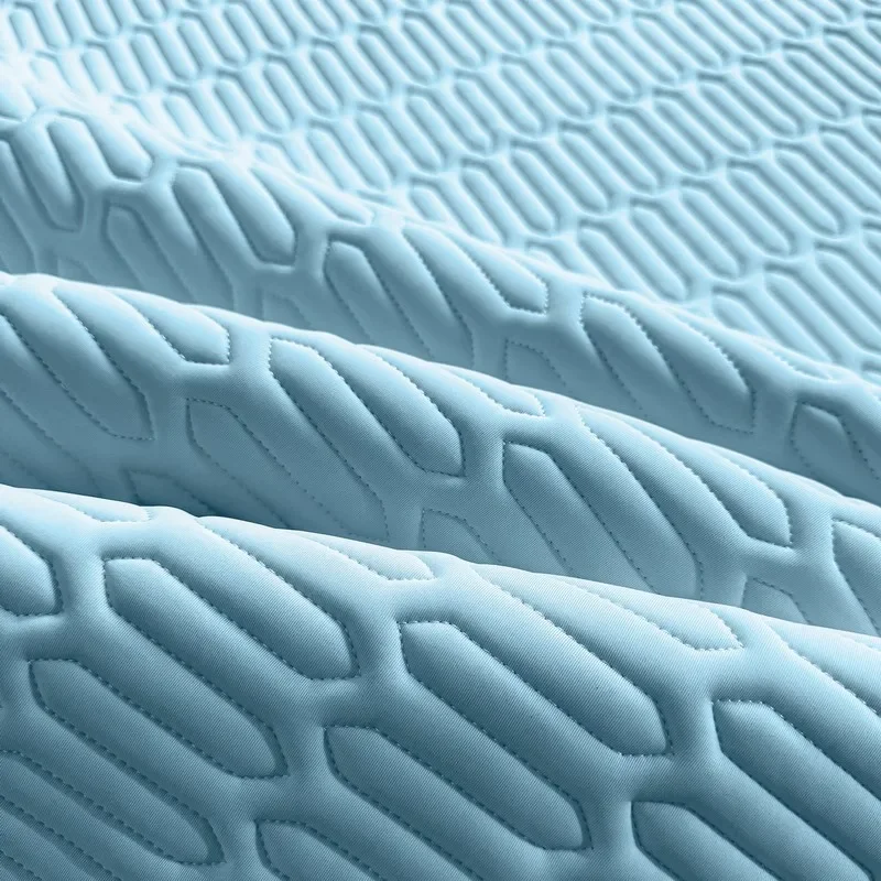 Latex Bed Sheets Bed Cover Washable Non-Slip Solid Covers Solid Color Mattress Topper Summer Bedspread For Summer Dust Mat