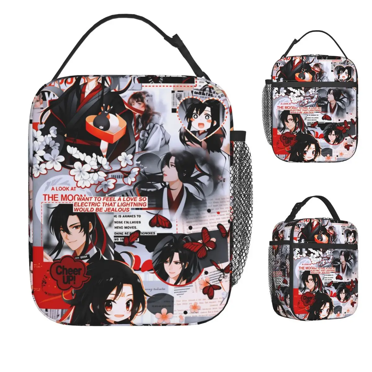 Untamed WangXian Bunny Mo Dao Zu Shi 여성용 점심 가방 점..